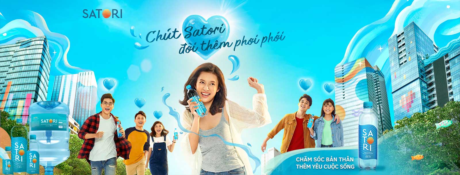 Nước tinh khiết Satori